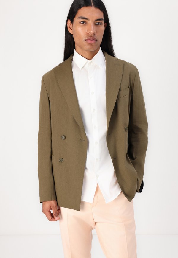 GENIUS - Trousers - open orange3