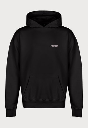 Pegador, ALESO HOODIE - Bluză de molton - washed black
