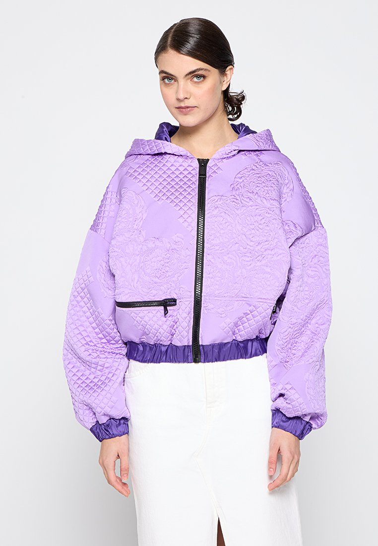 Versace Jeans Couture Lichte jas paars