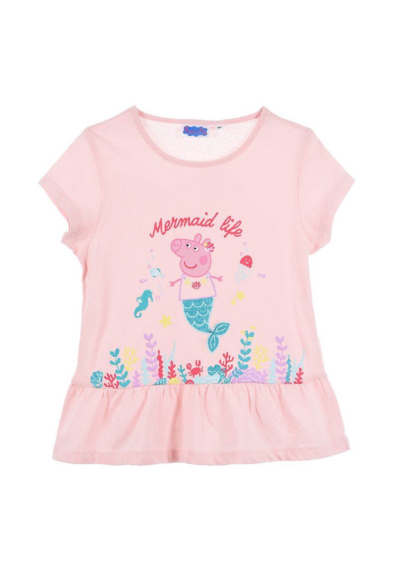 Peppa Pig KURZARM - Print T-shirt - rosa