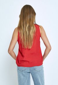 Desires Blouse - bittersweet red