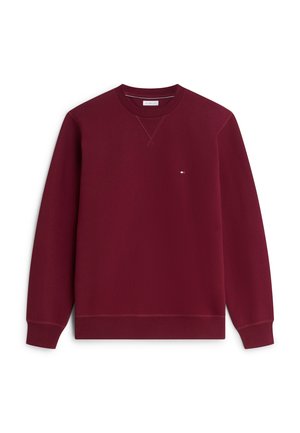 Tommy Hilfiger, SEASONAL CREWNECK - Φούτερ - burgundy