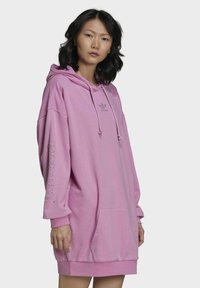 adidas Originals HOODIE DRESS - Dienas kleita - purple