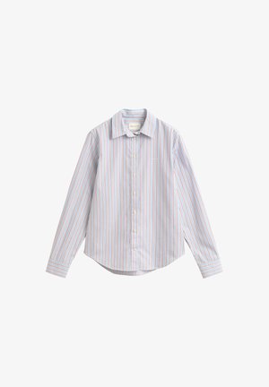 GANT, GANT REGULAR FIT STRIPED CLASSIC POPLIN SHIRT - Camicia - light blue waters
