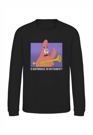 SPONGEBOB SQUAREPANTS MAYONNAISE - Sweatshirt - black