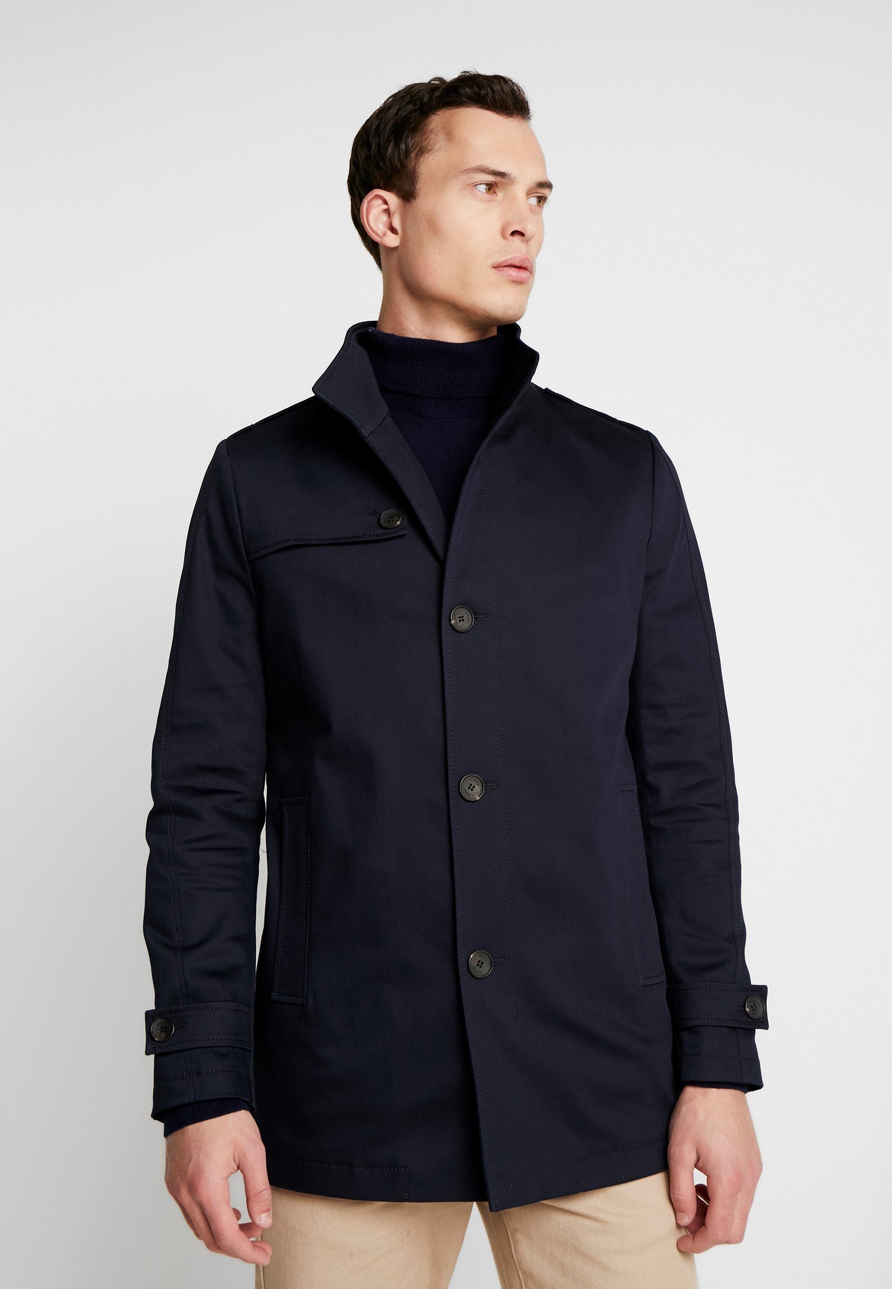 CIGORDON COAT Wollmantelklassischer Mantel dark blue CIGORDON COAT Wollmantelklassischer Mantel dark blue