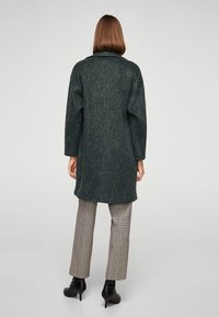 Mango Cappotto classico - green