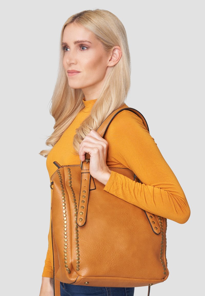 Damen Handtaschen | Emma & Kelly Shopping Bag braun - FI33825 Damen Handtaschen | Emma & Kelly Shopping Bag braun - FI33825