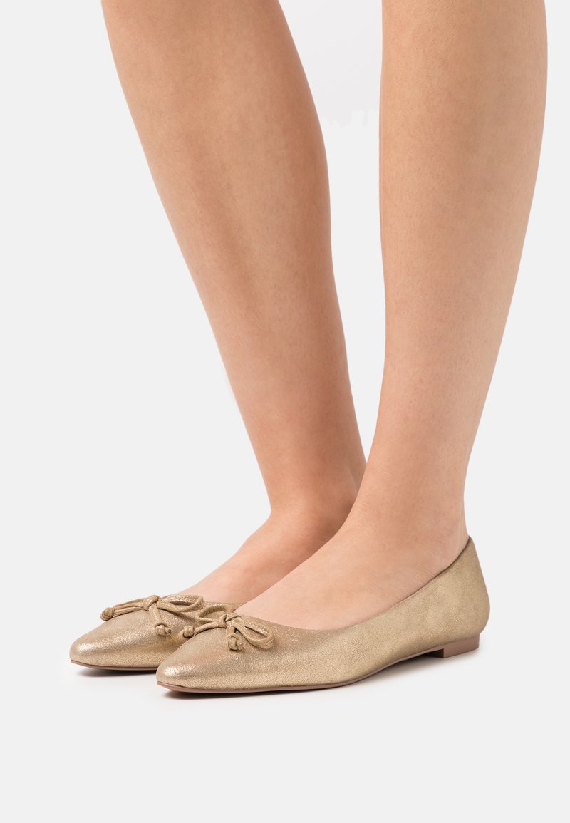 ZIGN Wide Fit WIDE FIT Ballet pumps gold/goldcoloured Zalando.de