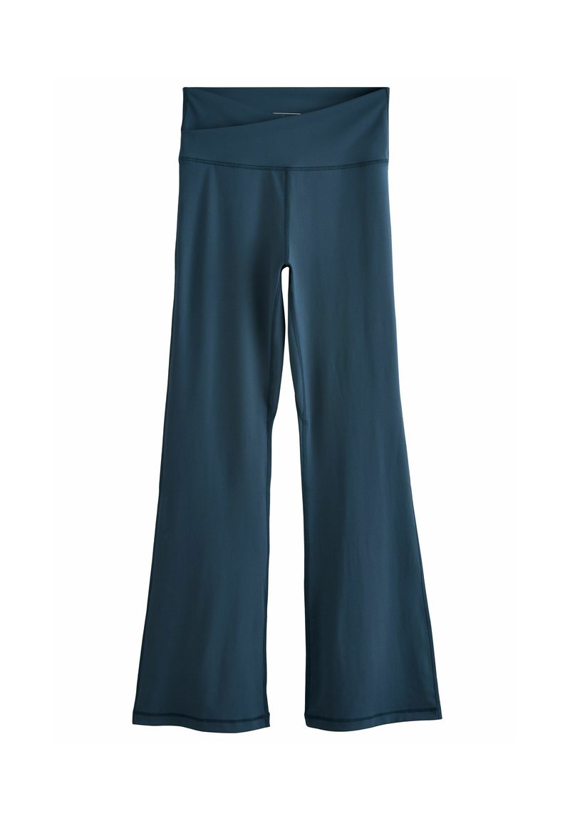 Next WRAP WAIST FLARED - Jogginghose - teal blue