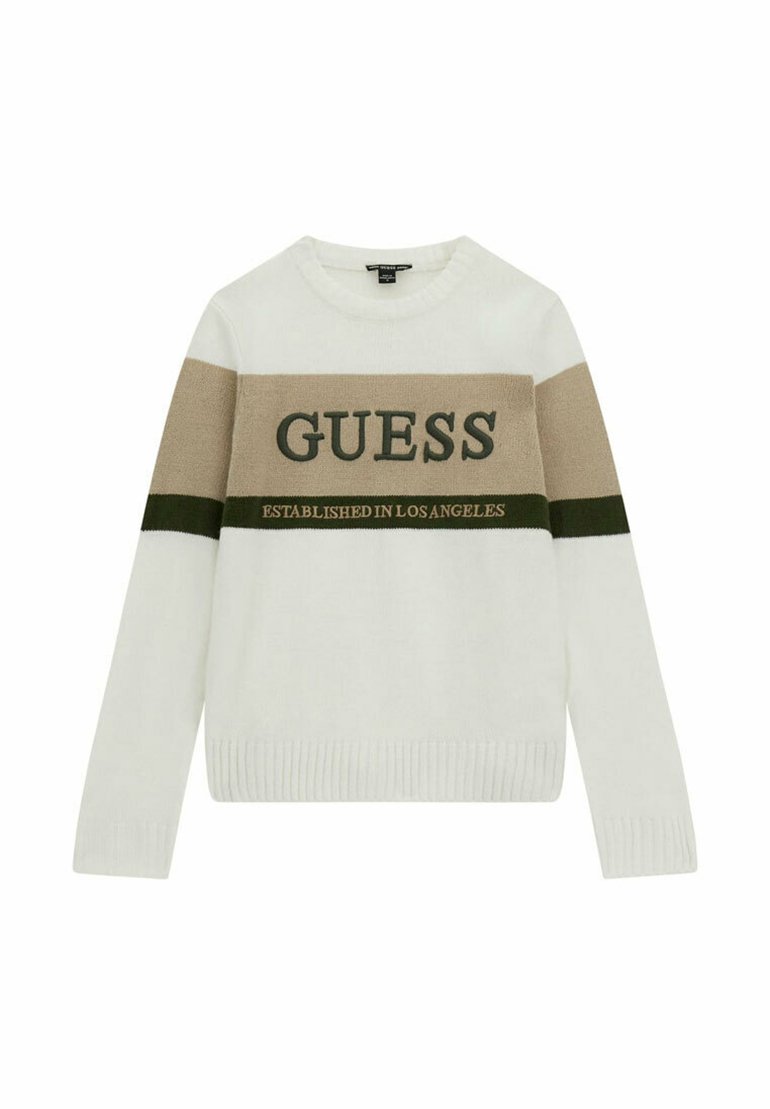 Guess Jumper blanco/white Zalando