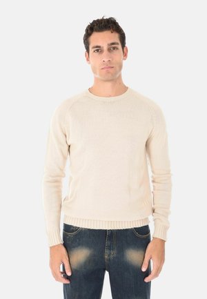 GIROCOLLO - Maglione - beige