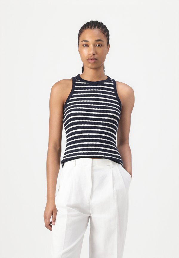 STRAIGHT PANTS - Trousers - ivory petal2