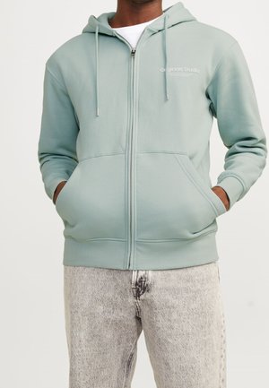 Jack & Jones, Sweat zippé - grey
