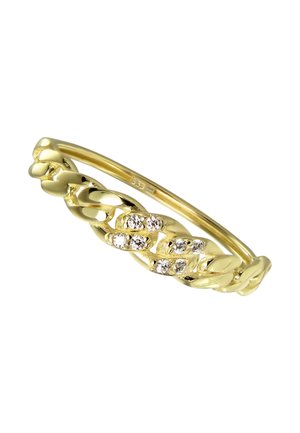MOTIVRING - Bague - goldfarben/weiß
