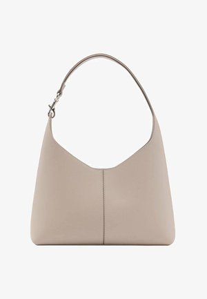SHOPPER WITH DETAIL - Geantă de mână - sand