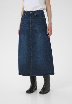 A-Linien-Rock - dark wash denim