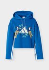 FARM HOODIE - Kapuutsiga pusa - dark marine/cream white