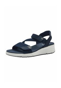 Tamaris COMFORT - Sandalias de cuña - navy