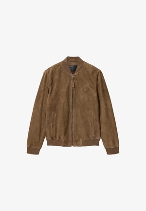 AllSaints, MORTEN - Læderjakker - karoo brown