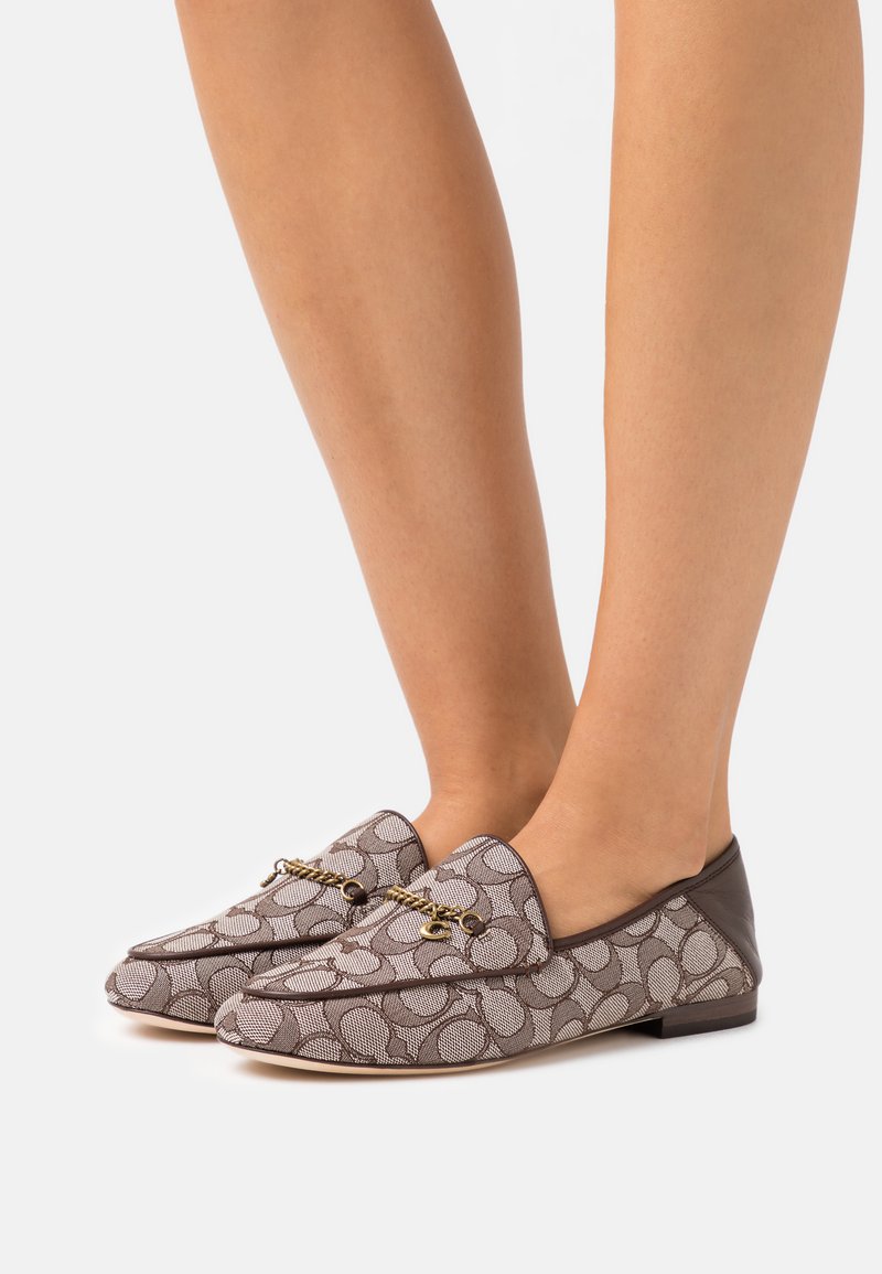 COACH HANNA LOAFER - Slip-ons - oak/maple