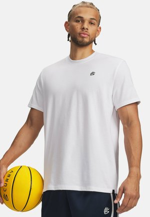 SHORT-SLEEVE GRAPH CURRY LC LOGO  - Sport T-shirt - white