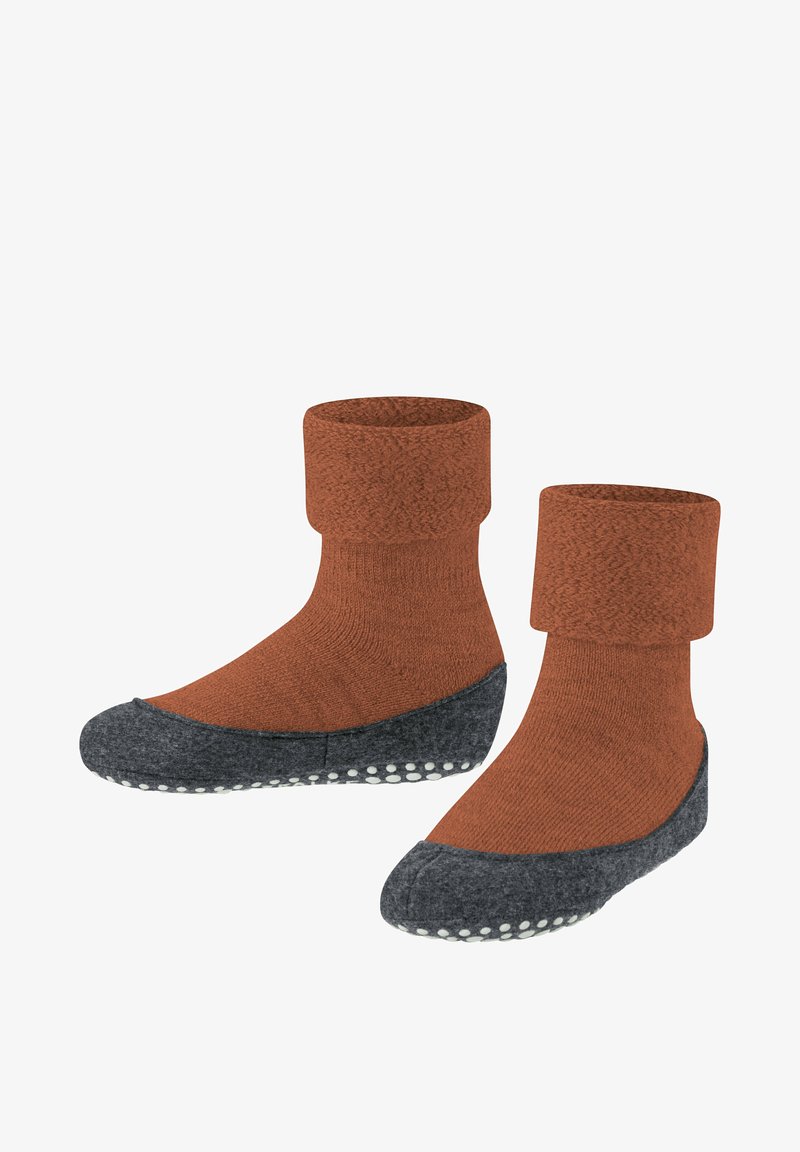 FALKE Cosyshoe - Sokken - rust