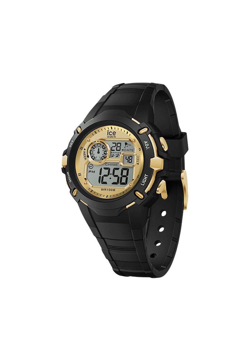 Ice-Watch Orologio digitale - black and gold coloured