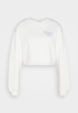 Even&Odd Bluză de molton - offwhite