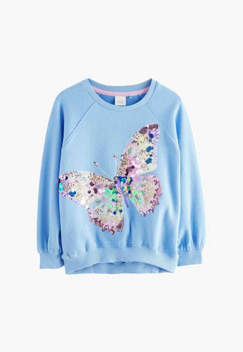 Next REGULAR FIT - Športni pulover - blue sequin
