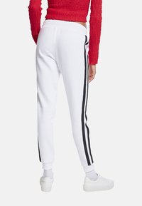 Pantalon De Survêtement Femme Blanc Urban Classics - Coupe Contrastée
