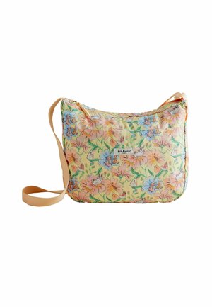 FOLDAWAY - Cross body bag - yellow bunnies floral