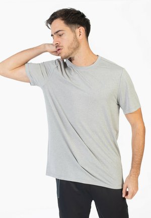 SHORT SLEEVE - Basic T-shirt - light grey