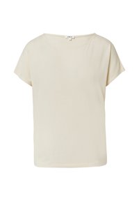 ÜBERSCHNITTENEN SCHULTERN - T-Shirt basic - helles sand