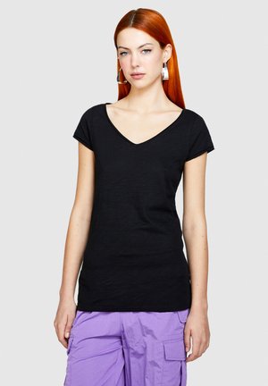 Sisley T-shirt basique - black