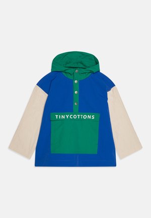 TINYCOTTONS COLOR BLOCK UNISEX - Trainingsjacke - ultramarine/dark emerald