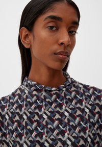 s.Oliver BLACK LABEL MIT FALTENSTRUKTUR - Jurk - schwarz