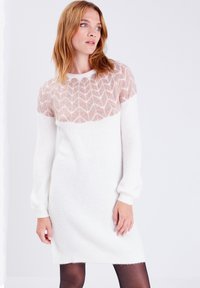 BONOBO Jeans GERADE GESCHNITTEN - Vestido informal - ecru