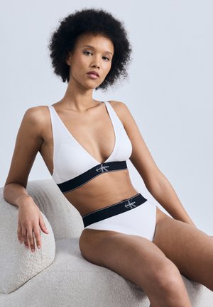 THONG GRAPHIC - Tanga - white