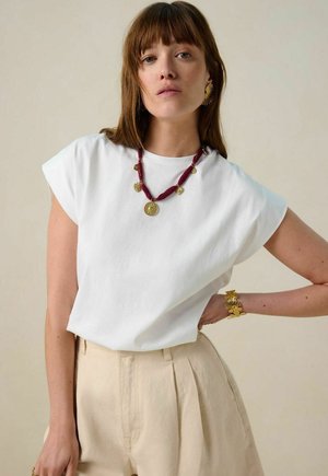 ÄRMELLOSES  - Basic T-shirt - weiß