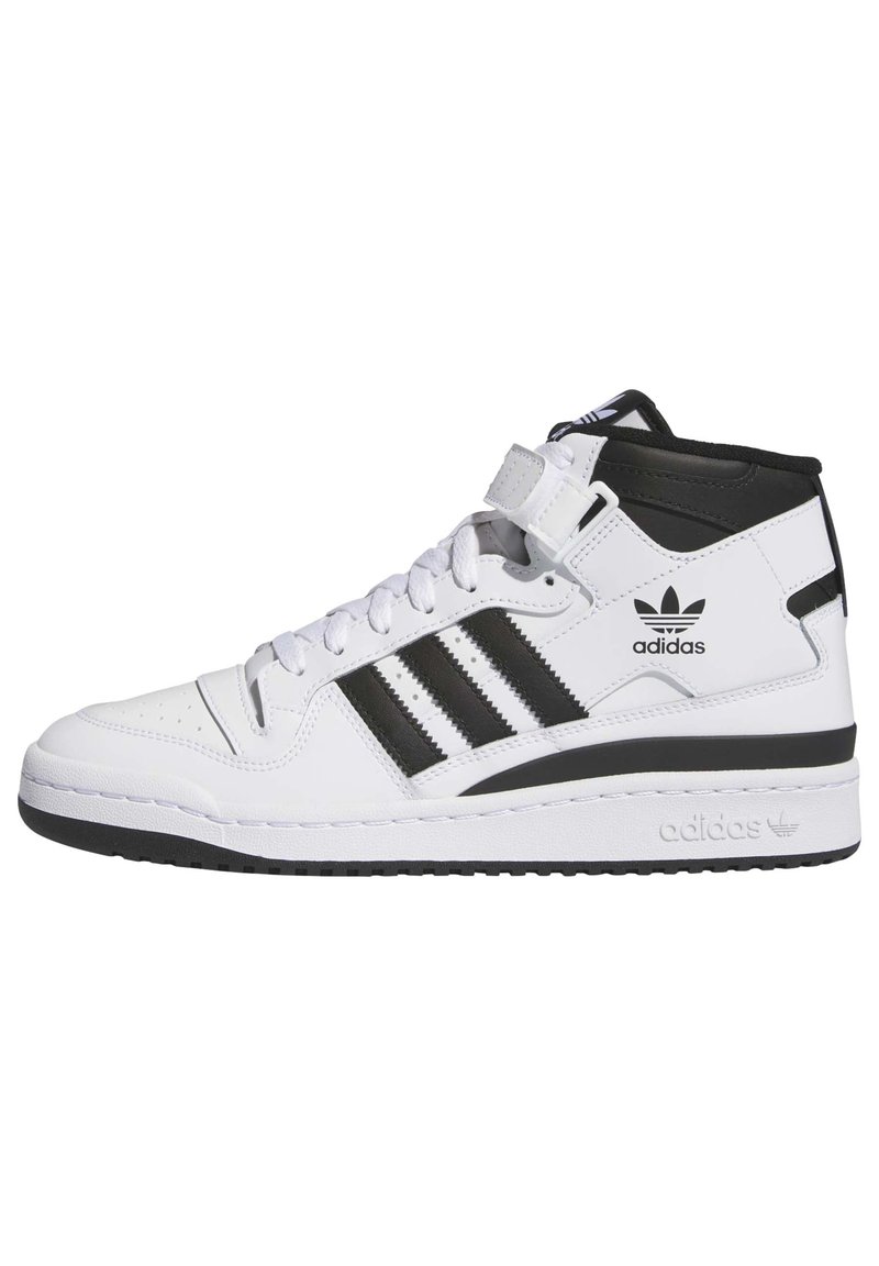 adidas Originals - FORUM MID UNISEX - Sneaker high - ftwr white/core black/ftwr white, Vergrößern