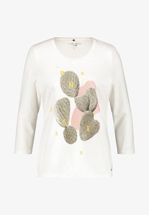 MIT FRONTPRINT - Long sleeved top - off-white