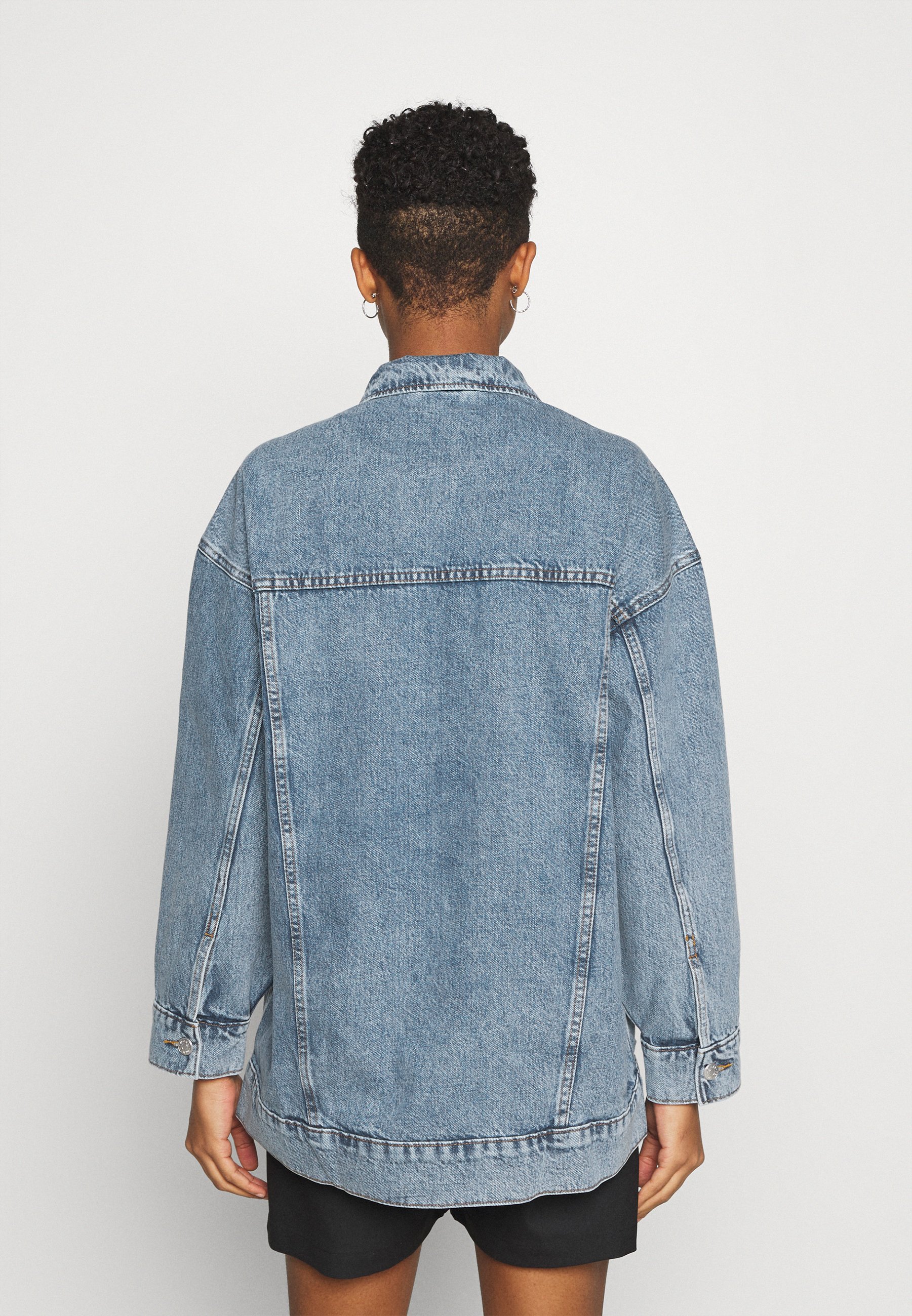 monki oversized denim jacket