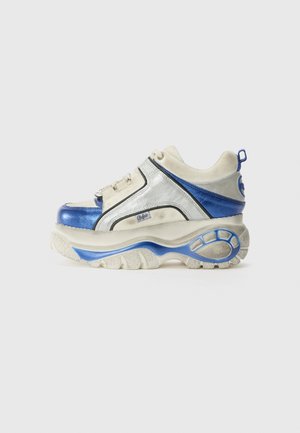 Buffalo VNTG - Sneakers laag - white/silver/blue