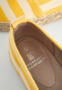 Next FOREVER COMFORT CHUNKY - Espadrillas - yellow white