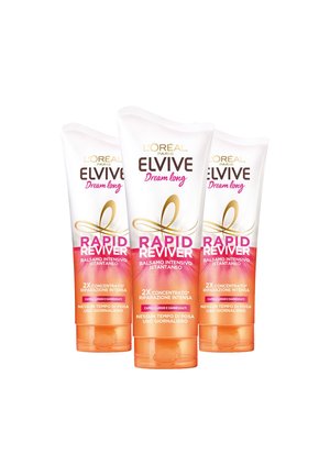 L'ORÉAL PARIS BALSAMO ISTANTANEO RAPID REVIVER ELVIVE DREAM LONG, ARRICCHITO CON AMMINOACIDO E OLIO PROTETTIVO, PER CAPELLI LUNGHI E DANNEGGIATI, 180 ML - Balsamo - trasparente
