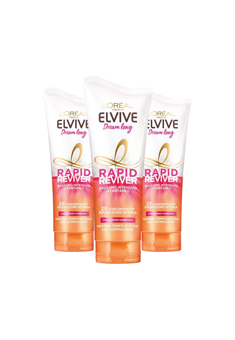 L'Oréal Paris L'ORÉAL PARIS BALSAMO ISTANTANEO RAPID REVIVER ELVIVE DREAM LONG, ARRICCHITO CON AMMINOACIDO E OLIO PROTETTIVO, PER CAPELLI LUNGHI E DANNEGGIATI, 180 ML - Balsamo - trasparente