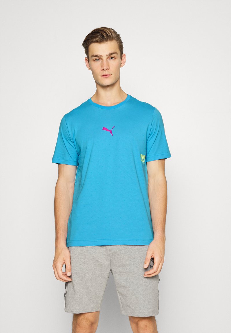 Puma HANDBALL TEE TShirt print ocean dive/blau Zalando.ch