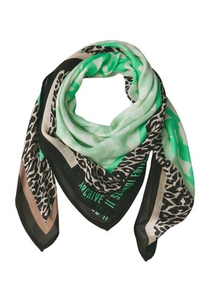 GEMUSTERTES  - Scarf - grün