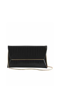 WITH DETACHABLE CHAIN - Pikkulaukku - black